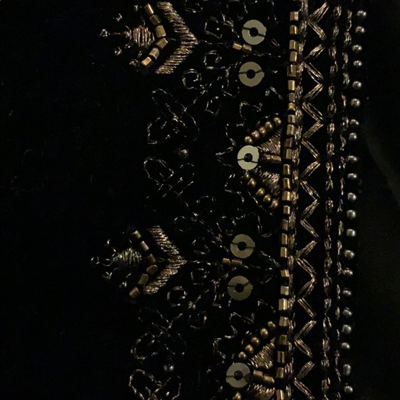 EMBROIDERED VELVET JACKET - Picture 7 of 8